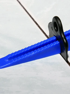 3 mm skava flīžu izlīdzināšanai 3-16 mm biezumā, 100 gab.